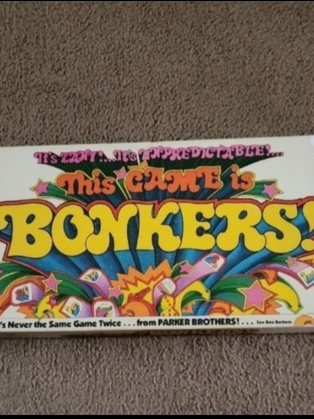 Bonkers! Vintage Game Box